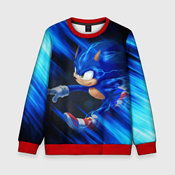 Свитшот детский SONIC, цвет: 3D-красный