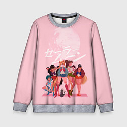 Детский свитшот PINK SAILOR MOON