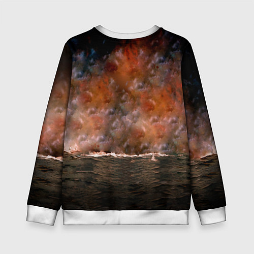 Детский свитшот Sabaton / 3D-Белый – фото 2