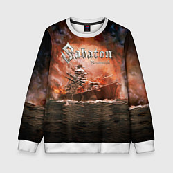 Свитшот детский Sabaton, цвет: 3D-белый