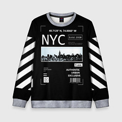 Детский свитшот Off-White: NYC