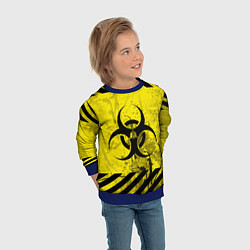 Свитшот детский NCoV, цвет: 3D-синий — фото 2