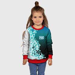 Свитшот детский PUBG, цвет: 3D-красный — фото 2