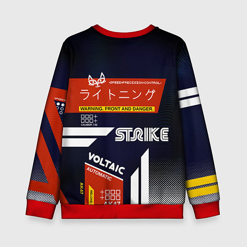 Детский свитшот Кровавый спорт / 3D-Красный – фото 2