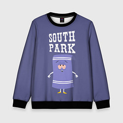 Свитшот детский South Park Полотенчико, цвет: 3D-черный