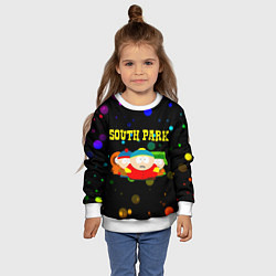 Свитшот детский South Park, цвет: 3D-белый — фото 2
