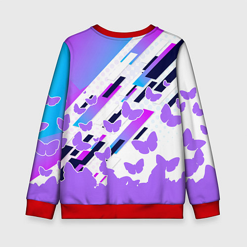 Детский свитшот BTS / 3D-Красный – фото 2