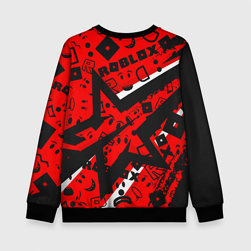 Детский свитшот Roblox / 3D-Черный – фото 2