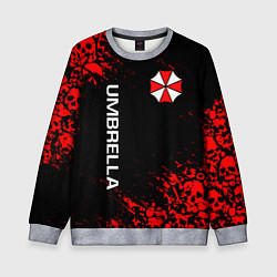 Свитшот детский UMBRELLA CORP, цвет: 3D-меланж