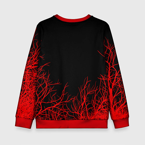Детский свитшот SILENT HILL / 3D-Красный – фото 2