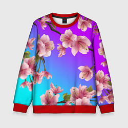 Детский свитшот САКУРА ВИШНЯ