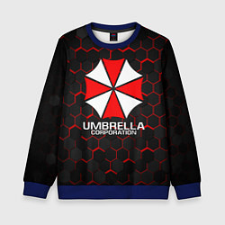 Свитшот детский UMBRELLA CORP, цвет: 3D-синий