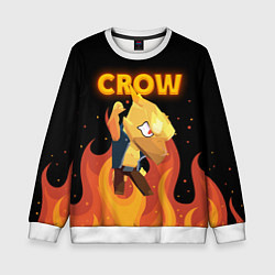 Детский свитшот BRAWL STARS CROW