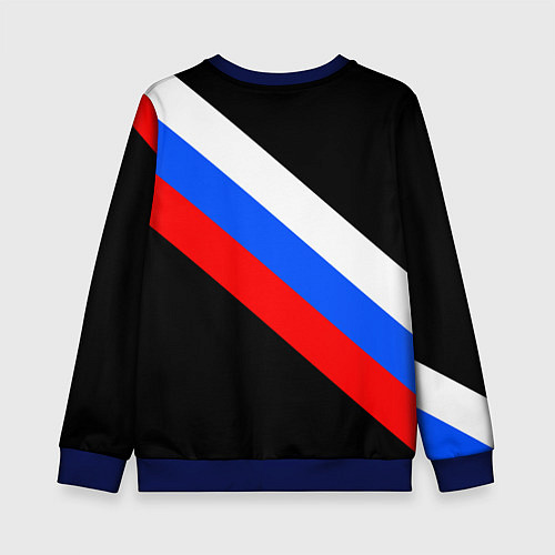 Детский свитшот РОССИЯ / 3D-Синий – фото 2