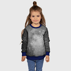 Свитшот детский ЛУНА, цвет: 3D-синий — фото 2