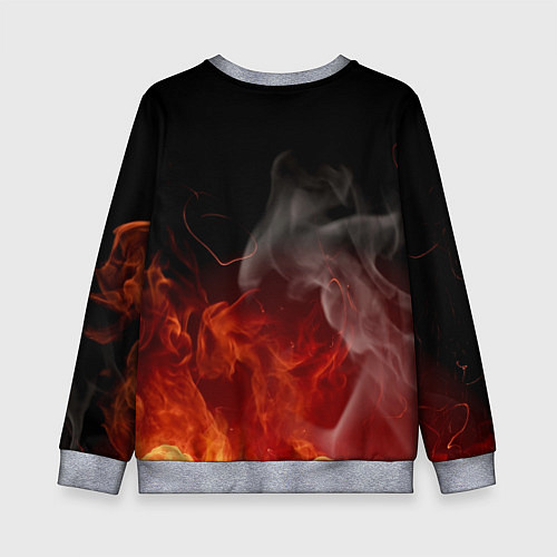 Детский свитшот THE OFFSPRING / 3D-Меланж – фото 2