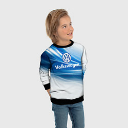 Свитшот детский Volkswagen, цвет: 3D-черный — фото 2