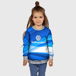Свитшот детский Volkswagen, цвет: 3D-меланж — фото 2