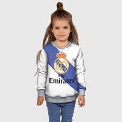 Свитшот детский Реал, цвет: 3D-меланж — фото 2