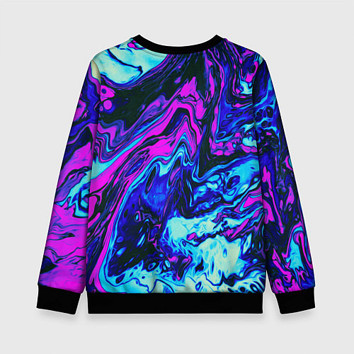 Детский свитшот DIGITAL ABSTRACT / 3D-Черный – фото 2
