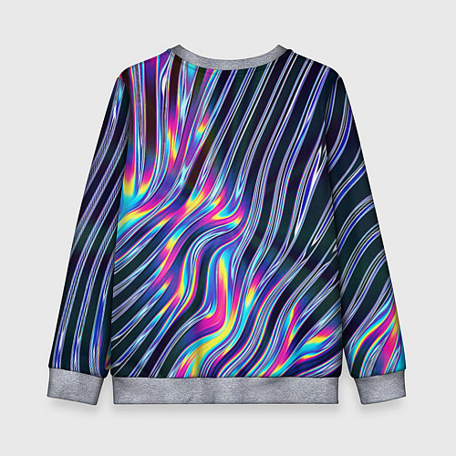 Детский свитшот DIGITAL ABSTRACT / 3D-Меланж – фото 2