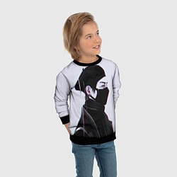 Свитшот детский BTS, цвет: 3D-черный — фото 2
