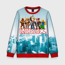Свитшот детский ROBLOX 5, цвет: 3D-красный