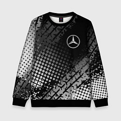 Свитшот детский Mercedes-Benz, цвет: 3D-черный