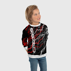 Свитшот детский CRYSIS, цвет: 3D-белый — фото 2