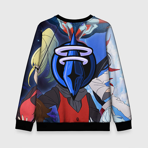 Детский свитшот БАШНЯ БОГА / 3D-Черный – фото 2