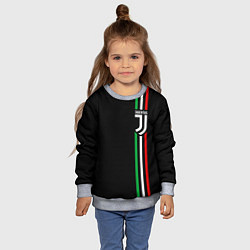 Свитшот детский JUVENTUS, цвет: 3D-меланж — фото 2