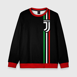 Свитшот детский JUVENTUS, цвет: 3D-красный