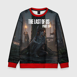 Свитшот детский The Last of Us part 2, цвет: 3D-красный