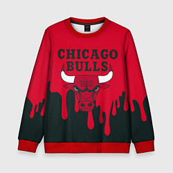Свитшот детский Chicago Bulls, цвет: 3D-красный