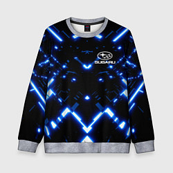 Свитшот детский SUBARU, цвет: 3D-меланж