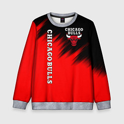 Свитшот детский CHICAGO BULLS, цвет: 3D-меланж