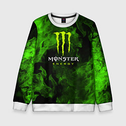 Свитшот детский MONSTER ENERGY, цвет: 3D-белый