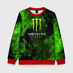 Свитшот детский MONSTER ENERGY, цвет: 3D-красный