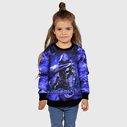 Свитшот детский VALORANT OMEN, цвет: 3D-черный — фото 2