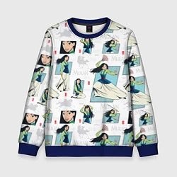 Детский свитшот Mulan Pattern