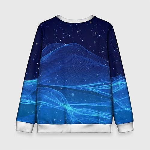 Детский свитшот Соник / 3D-Белый – фото 2