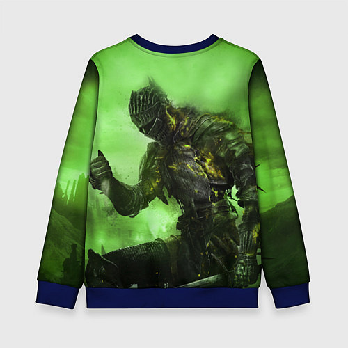 Детский свитшот DARK SOULS / 3D-Синий – фото 2