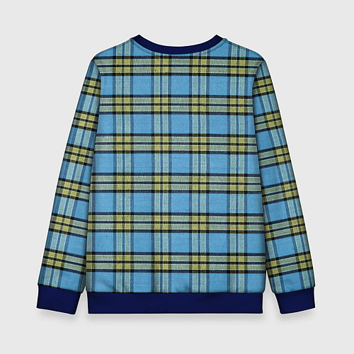 Детский свитшот Модный Фагот / 3D-Синий – фото 2