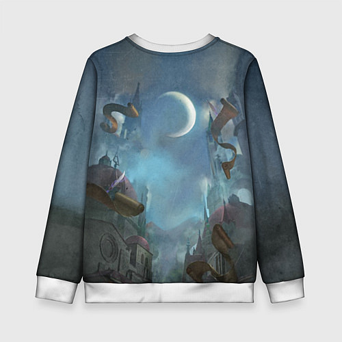 Детский свитшот Tamiyo / 3D-Белый – фото 2