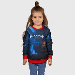Свитшот детский HORIZON ZERO DAWN, цвет: 3D-красный — фото 2