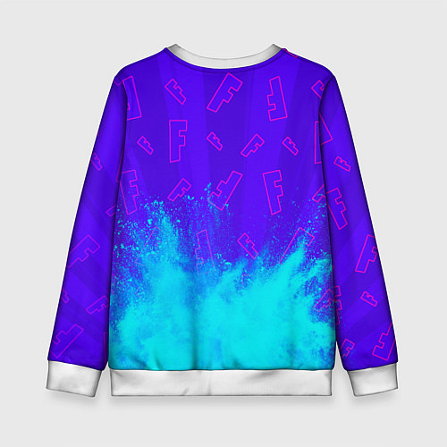 Детский свитшот FORTNITE ФОРТНАЙТ / 3D-Белый – фото 2