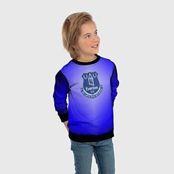 Свитшот детский Эвертон 3D, цвет: 3D-черный — фото 2