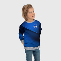 Свитшот детский VOLVO, цвет: 3D-меланж — фото 2