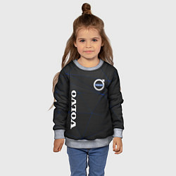 Свитшот детский VOLVO, цвет: 3D-меланж — фото 2