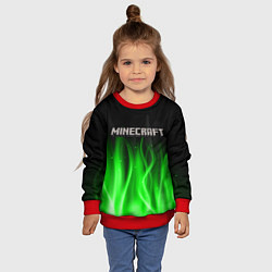 Свитшот детский MINECRAFT, цвет: 3D-красный — фото 2